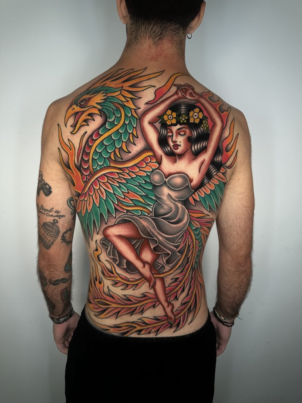 Tatuaje realizado por Samuel Leiva